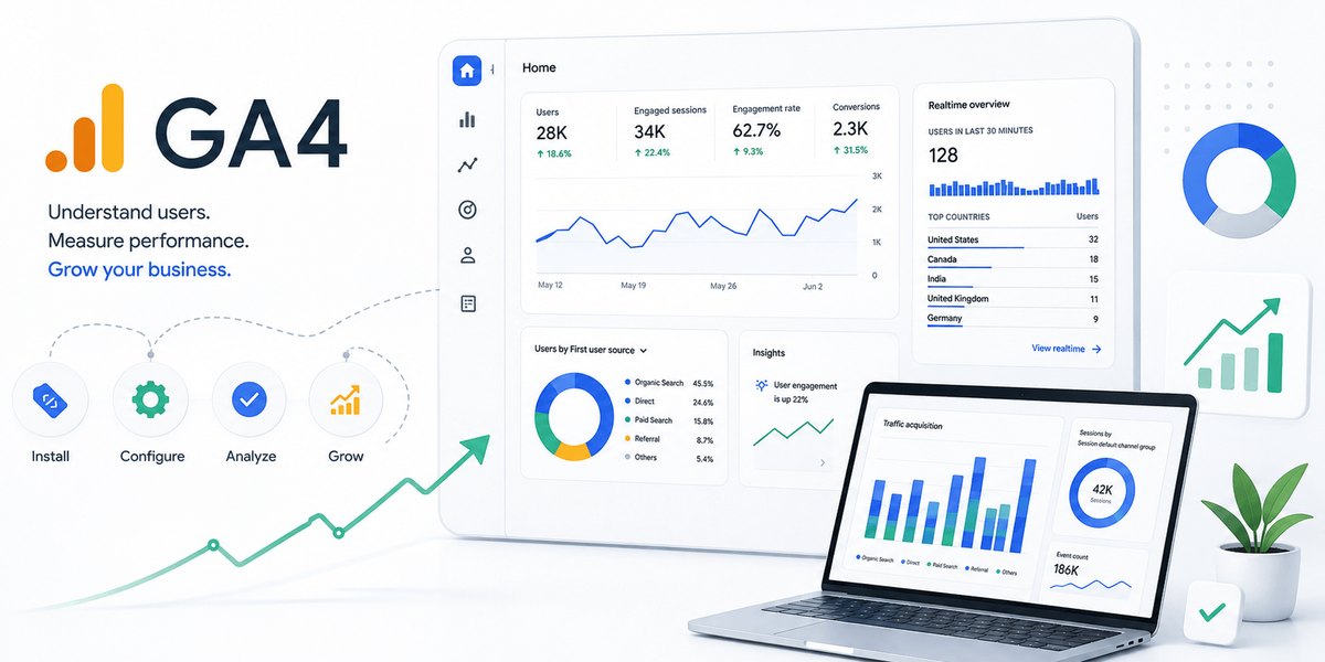 GA4: як встановити, налаштувати та використовувати Google Analytics 4 для зростання бізнесу