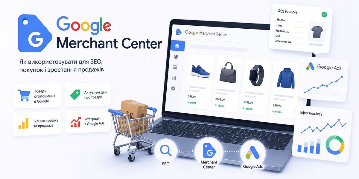 Как использовать Google Merchant Center для SEO и рекламы: полное руководство
