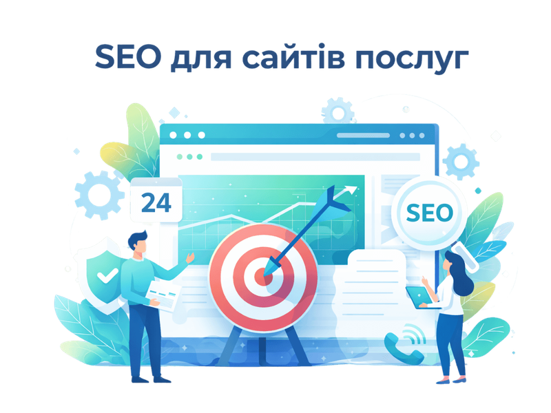 SEO продвижение сайта услуг