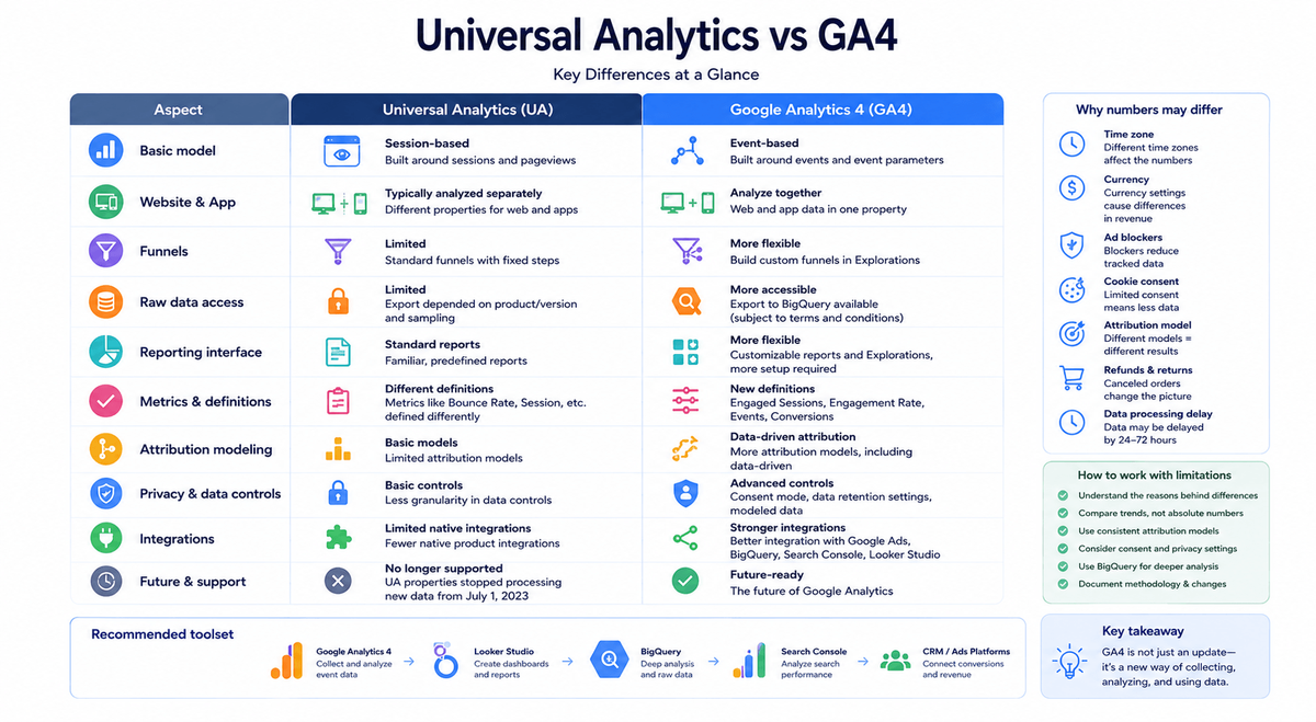 universal-analytics-and-ga4-difference