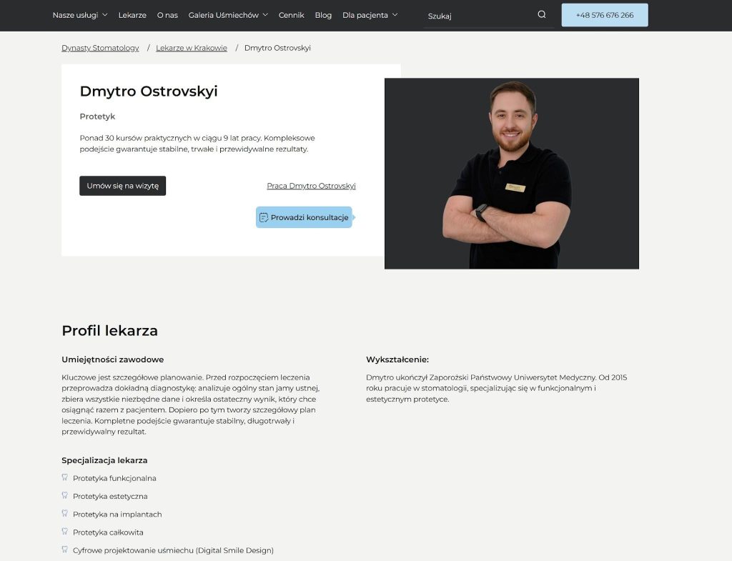 SEO просування стоматології - кейс розкрутки стоматологічної клініки