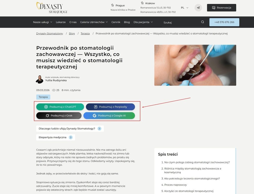 SEO просування стоматології - кейс розкрутки стоматологічної клініки