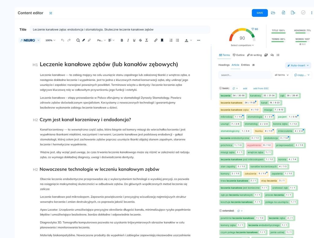 SEO просування стоматології - кейс розкрутки стоматологічної клініки